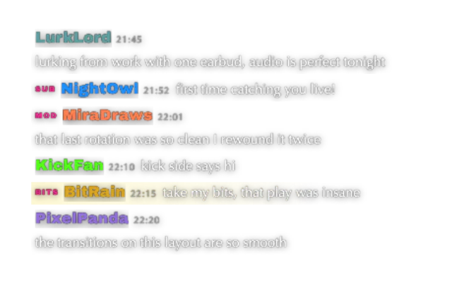 Chat widget in the Standard look